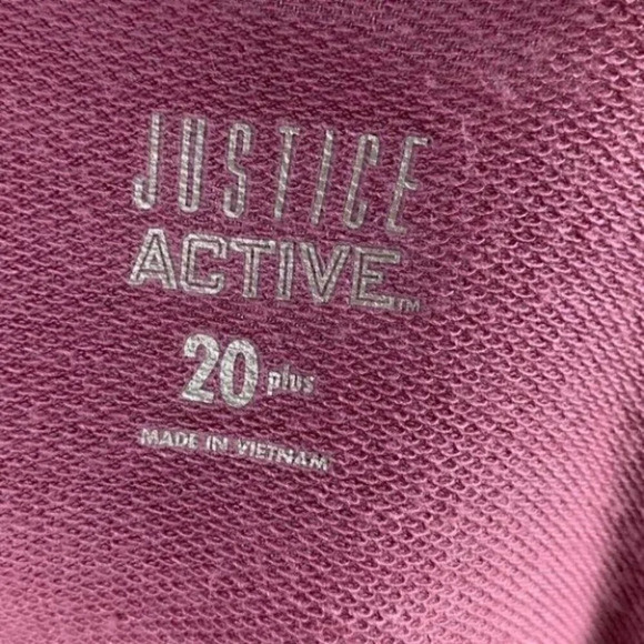 Justice active sweatshirt sz 20 ignite your spirit - Picture 7 of 9
